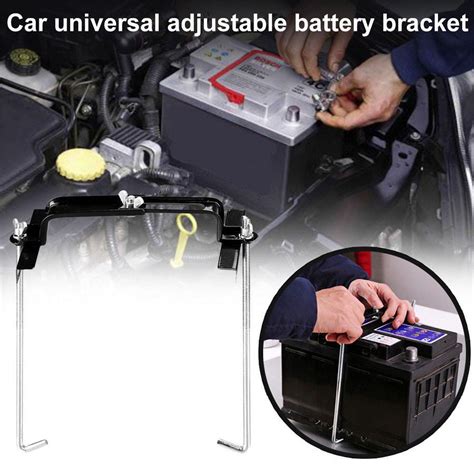 car storage battery metal mount holder stabilizer bracket accessories|Car Storage Battery Holder Adjustable Stabilizer Metal Rack .